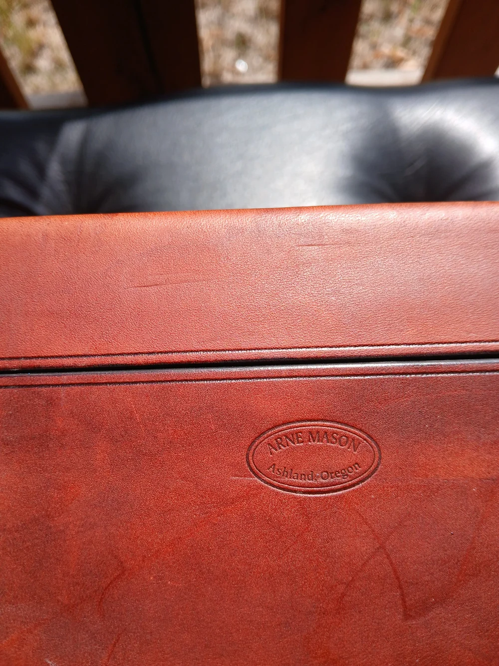 Tom Morgan Rodsmiths Rare Vintagge Fishing Reel Leather Case
